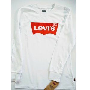 Levi's Long Sleeve Crew Neck T-shirt Boys Size M & L